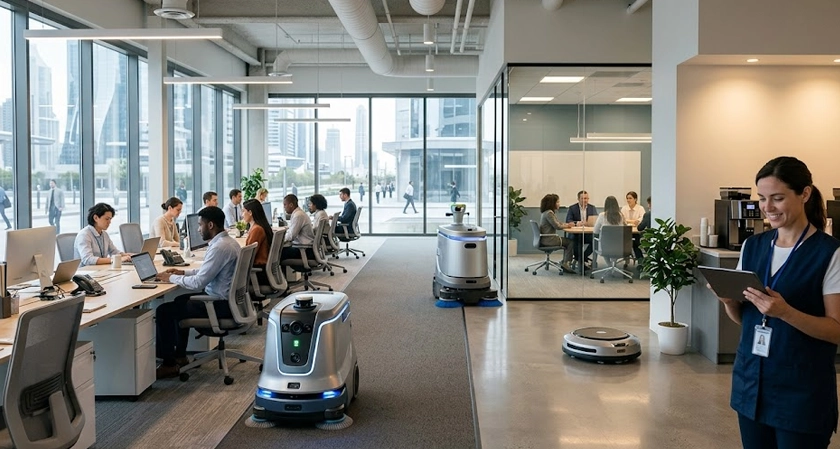 Smart Cleaning Technologies Transforming Modern Workplaces in 2026